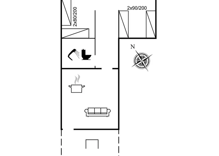 Apartamento Lelle - 150m From The Sea By Interhome *